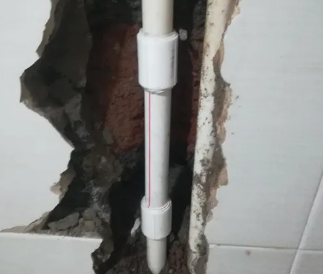 比如卫生间测漏水的相关案例